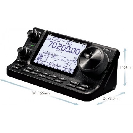 ICOM IC-7100 Faceplate - Touch Screen Interface