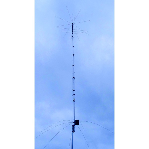 hy-gain AV-680 - Antenna verticale 9 bande 80/40/30/20/17/15/12/10/6 metri