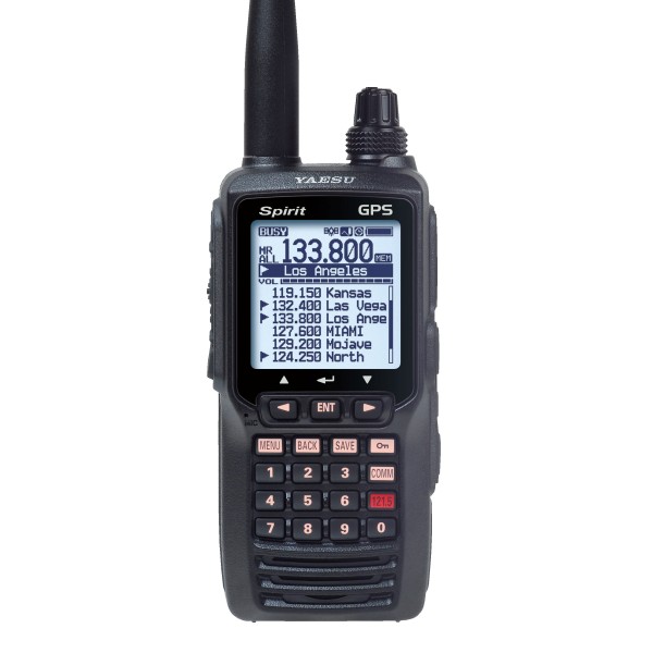 Yaesu FTA-750L Ricetrasmettitore aereonautico portatile con VOR e GPS