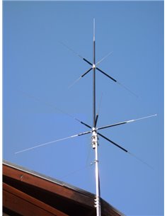 HVU-8 Antenna Verticale 3.5/7/14/21/28/50/144/430 MHZ