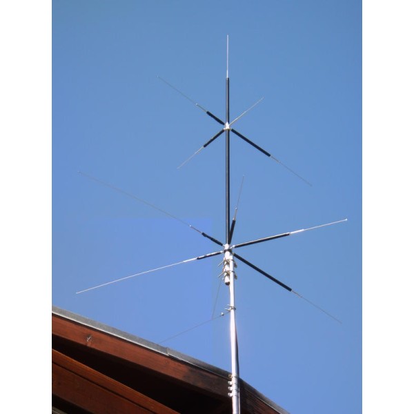 Antenne verticale HVU-8 3,5/7/14/21/28/50/144/430 MHz