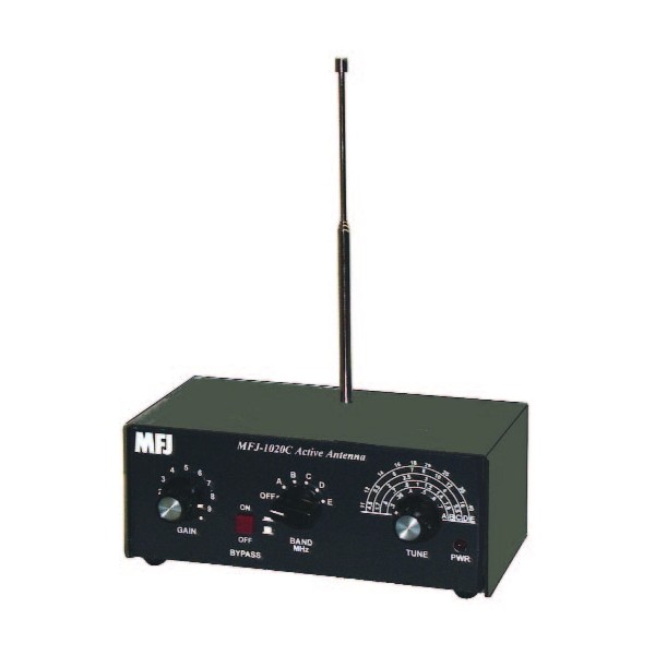 MFJ-1020C ANTENNA, SWL INDOOR ACTIVE ANTENNA