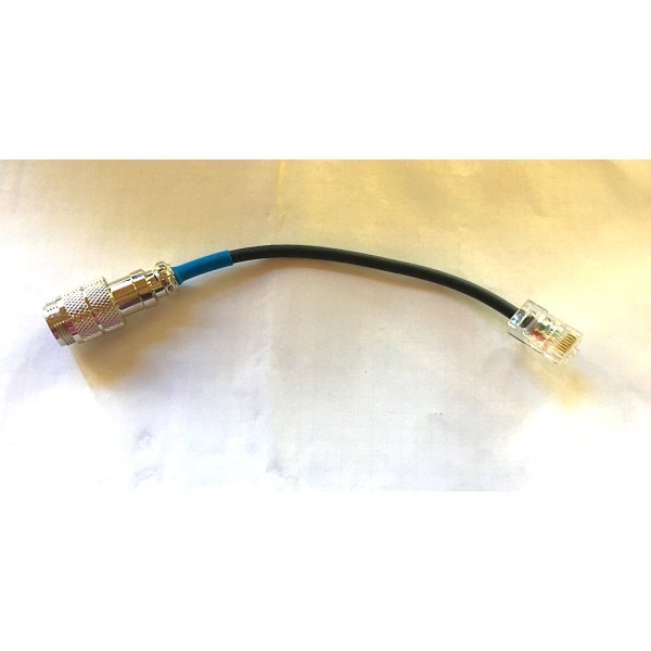 HRS AD1-K8M Câble adaptateur de microphone du connecteur 8 pôles à la prise RJ45 pour équipement KENWOOD