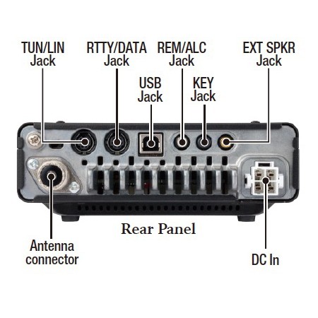 Émetteur-récepteur Yaesu FT-891 HF/50 MHz 100 W - Tous modes