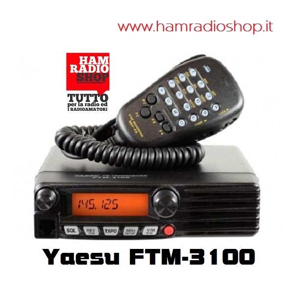 Yaesu FTM-3100E monoband FM transceiver 65 W in 144 MHz