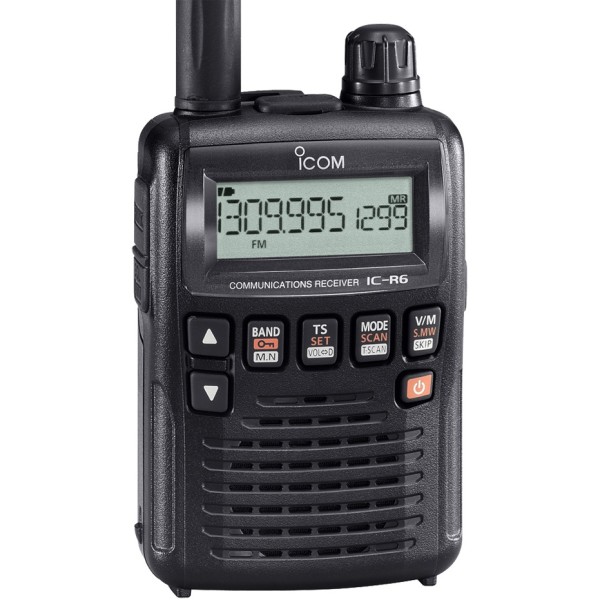 Icom IC-R6 Scanner Receiver 0-1300 MHz