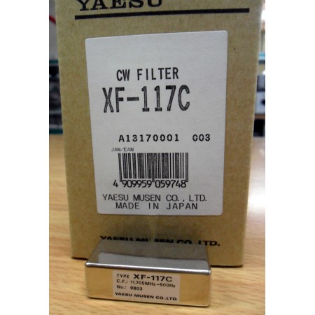 Filtre YAESU XF-117C 500 Hz (onde continue)