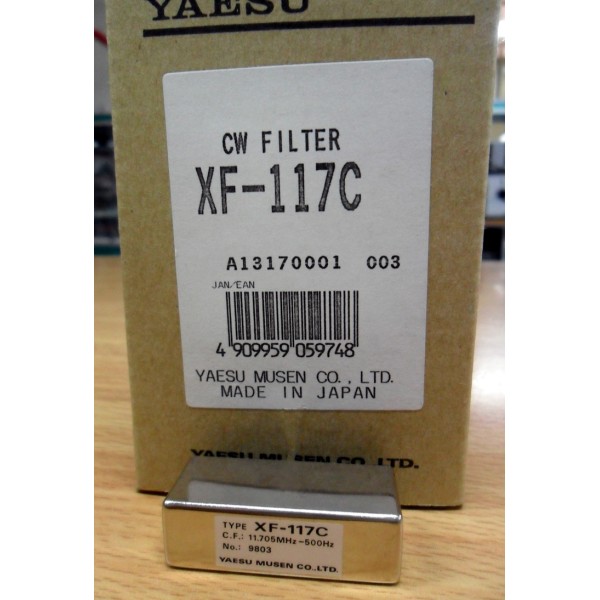 Filtre YAESU XF-117C 500 Hz (onde continue)