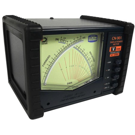 Daiwa CN-901 VN SWR Wattmeter, 140-525 MHz, 200 W Max Professional Series