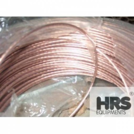 Insulated copper braided cable for 7x7x0.20 dipoles