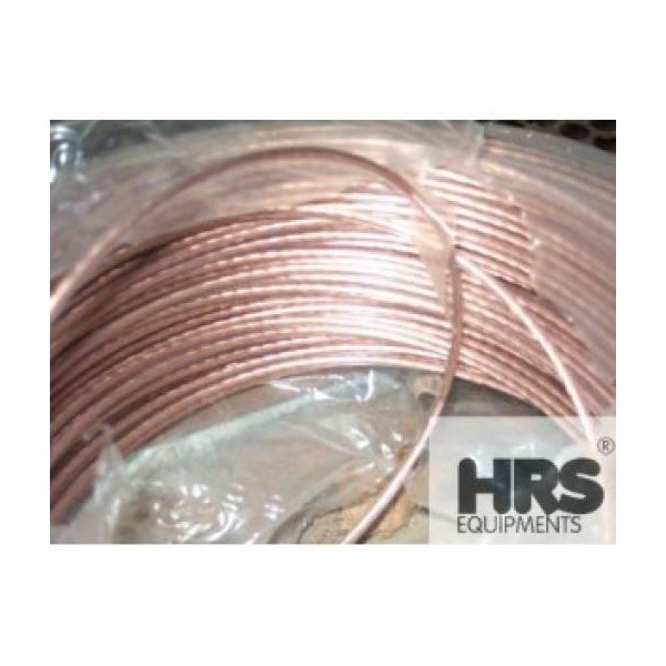 Insulated copper braided cable for 7x7x0.20 dipoles