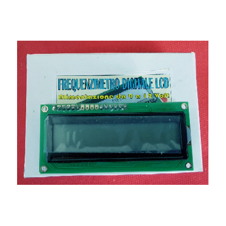 Programmable Digital Frequency Meter LCD 0.1 - 60 MHz