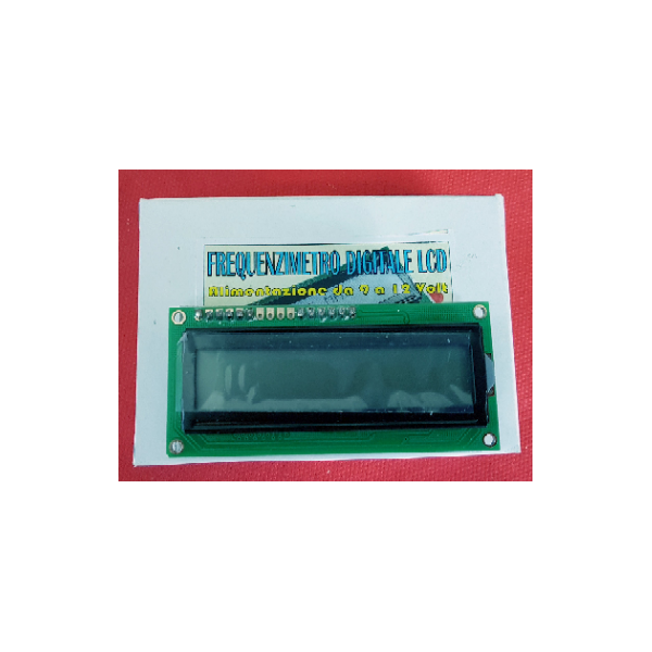 Frequenzimetro Digitale Programmabile LCD 0.1 - 60 MHz