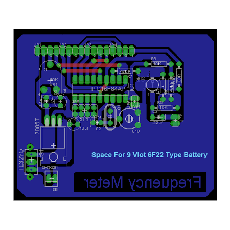 Programmable Digital Frequency Meter LCD 0.1 - 60 MHz