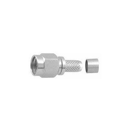 SMA male crimp connector for 5 Ø mm cables