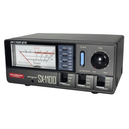 Diamond SX-1100 - HF/VHF/UHF/SHF rosmeter/wattmeter