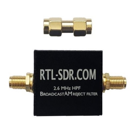 RTL-SDR Blog Broadcast AM Block High Pass Filter