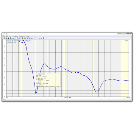 Analyseur d'antenne RigExpert AA-35 ZOOM de 0 à 35 MHz