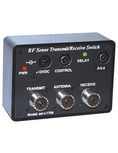 MFJ-1708 switch box automatico tra RX e TX commutato da linea SEND