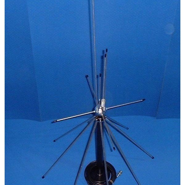 ECO-ANTENNEN V-1300 BREITBAND-DISCONE-ANTENNEN FÜR DEN INNENBEREICH MIT MAGNETISCHER BASIS