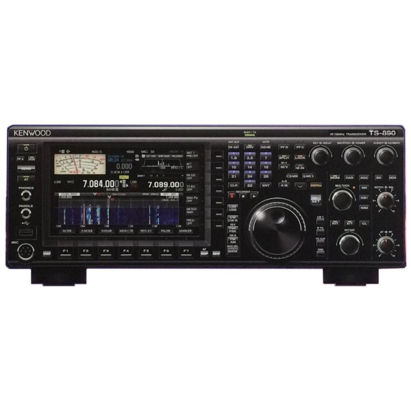 KENWOOD TS-890 Ricetrasmettitore per HF e 50 MHz (100 W), 70 MHz (50W) con microfono MC-43 e cuffia HS-5 omaggio