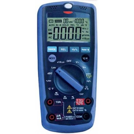 DMB-6 - 6 in 1 Digital Multimeter for environmental measurements