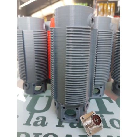 ECO ANTENAS Bobine pour antenne à construire soi-même 10-80 mètres avec connecteur SO239