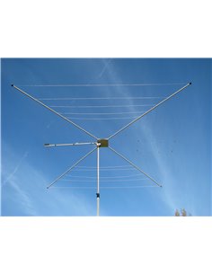 MFJ-1838 Cobweb antenna 7-50 MHz 1500 W