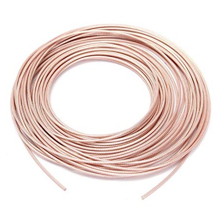 RG 316 - 50 Ohm 2.5 mm coaxial cable with very low loss - sold by the meter