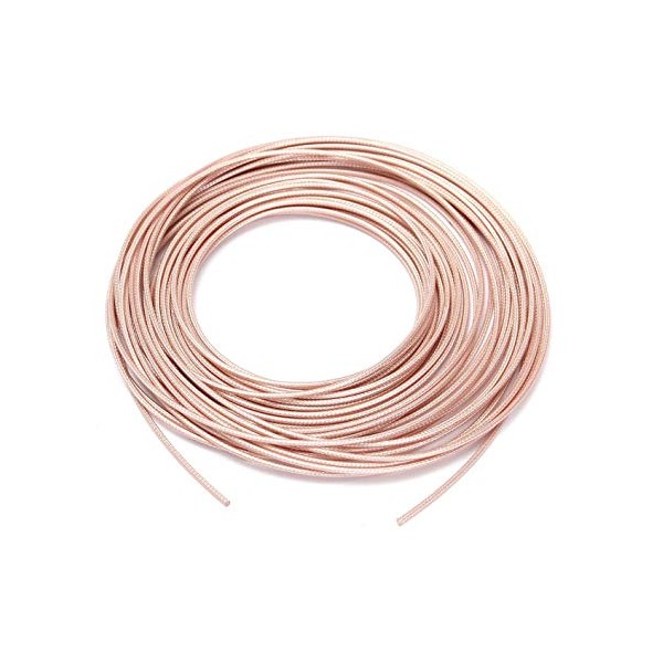 RG 316 - 50 Ohm 2.5 mm coaxial cable with very low loss - sold by the meter