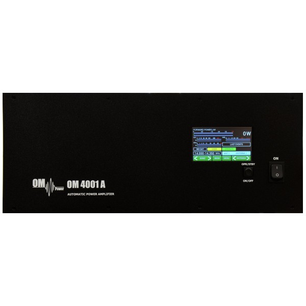 OM POWER OM4001A - amplificatore automatico 160-10 metri con LAN, 4 KW