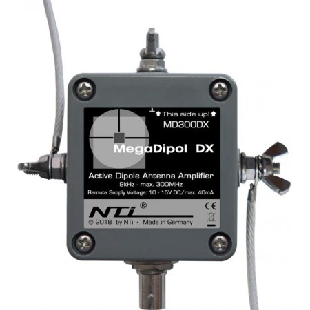 Bonito MegaDipol MD300DX – aktiver Dipol 9 kHz – 300 MHz