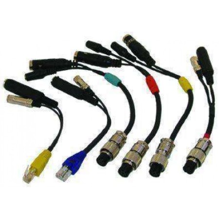 Heil Sound AD-1 KM Modular Pro-Set RJ45-Adapterkabel für Kenwood