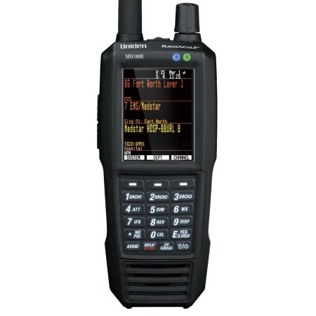 UNIDEN SDS100ED - Analog-digital scanner 25-1300 MHz with DMR decoding