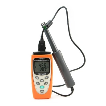 TENMARS TM-183P dual display temperature and humidity meter