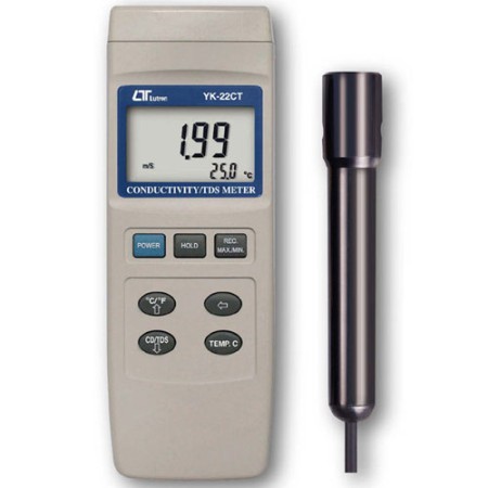 LUTRON YK-22CT conductivity and TDS dissolved solids meter