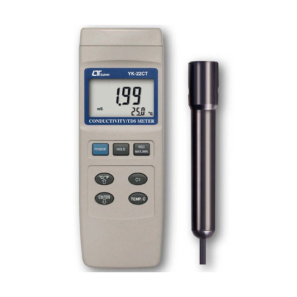 LUTRON YK-22CT conductivity and TDS dissolved solids meter