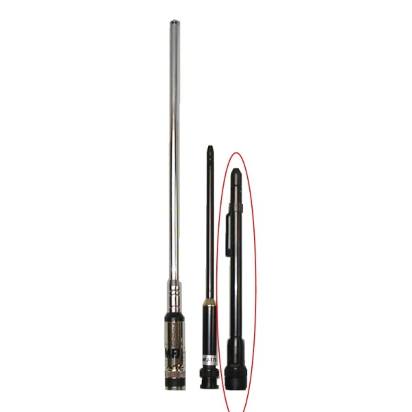 MFJ-1710 - monoband retractable whip antenna for 144 MHz, BNC