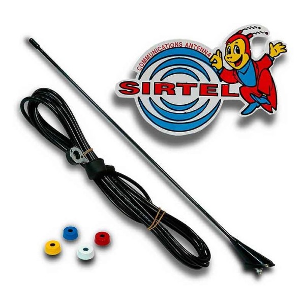 SIRTEL Tornado 27 – 100 W vorkalibrierte CB-Antenne, neu aus altem Lagerbestand