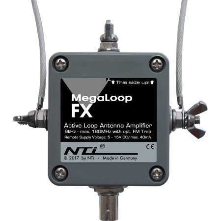 Bonito MegaLoop FX - amplificateur actif pour réception d'antennes cadres