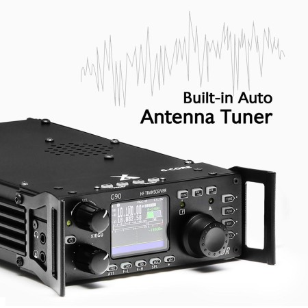 XIEGU G90 - RTX SDR QRP 0.5 - 30 MHz 20 W and internal automatic tuner