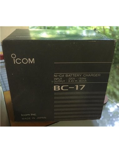 ICOM BC-17 - caricabatteria per apparati portatili