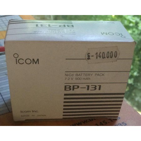 ICOM BP-131 7,2V 900 mAh Akku für ICOM-Geräte