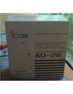 ICOM AD-28 adattatore da pacco batteria BP-131/132 a BC-79