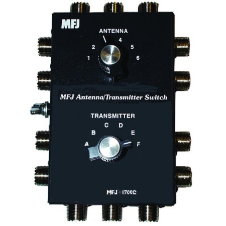 1700C MFJ - Double antenna and equipment switch