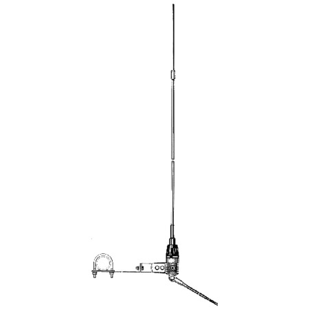 Antenne CB Sirio BOOMERANG A 27 MHz pour balcons