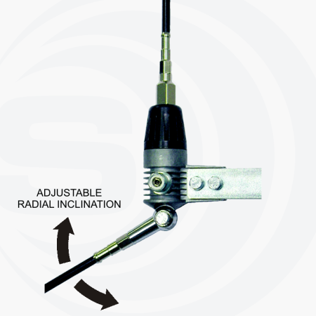 Sirio BOOMERANG W - Antenna  C.B. 27 MHz da balcone 218 cm.