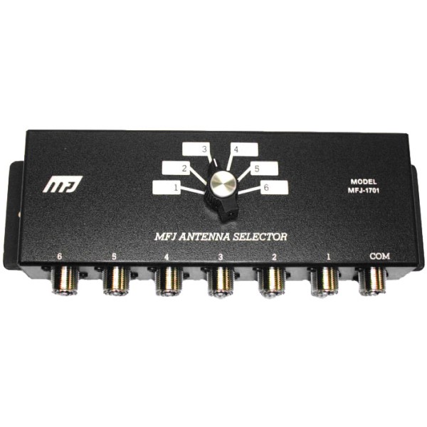 MFJ-1701 - 6 position antenna switch