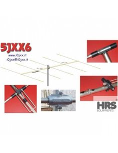 5JXX6 Antenna direttiva 50Mhz 5 elementi