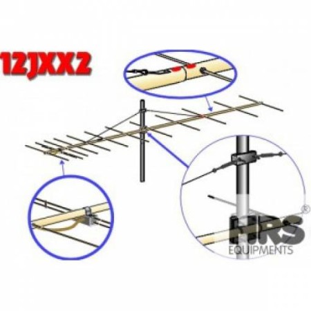 12JXX2 144 MHz Richtantenne